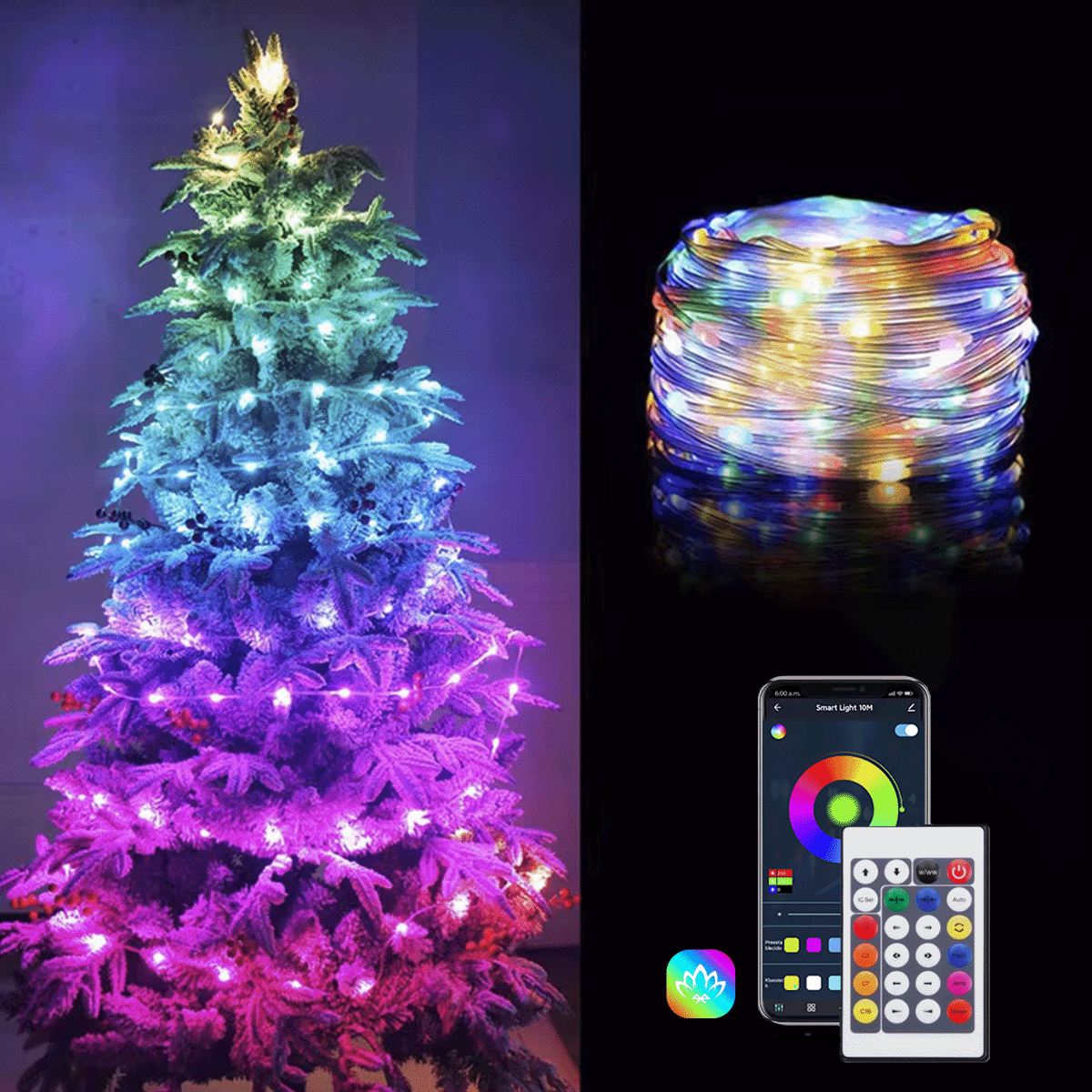 Luz LED Lineal Inteligente RGB 1619